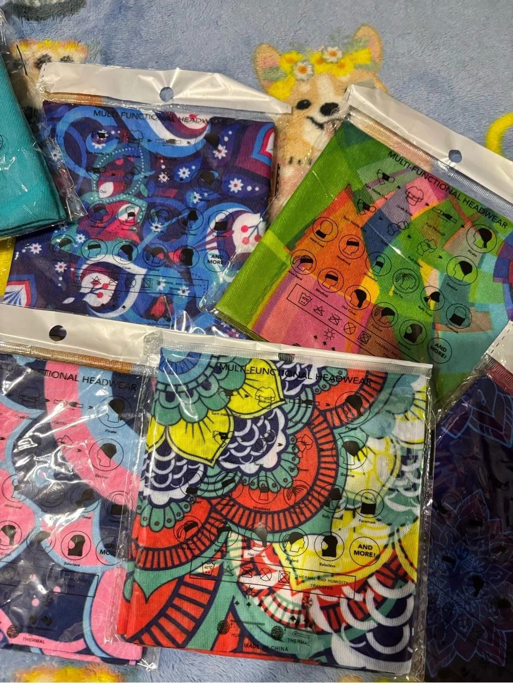 Colorful Patterned headwear